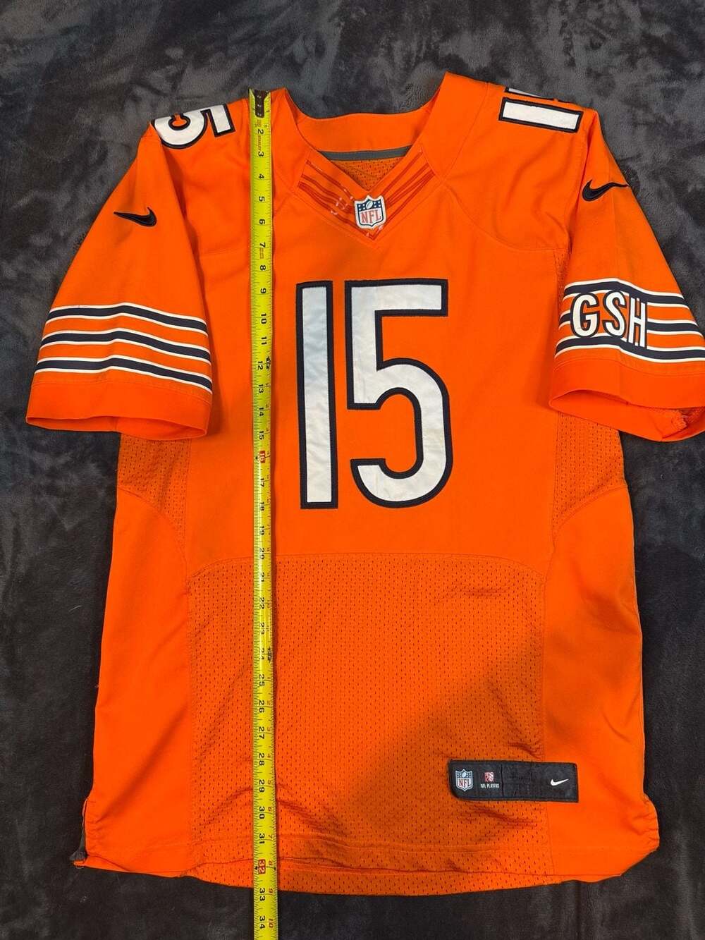 Nike Chicago Bears Brandon Marshall Jersey Size 44 Orange On Field NFL